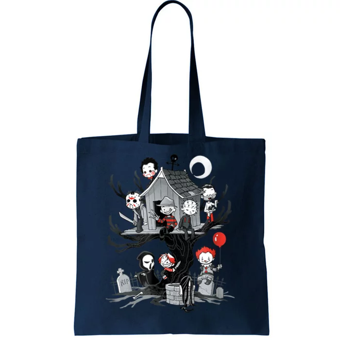 Horror Clubhouse Tote Bag