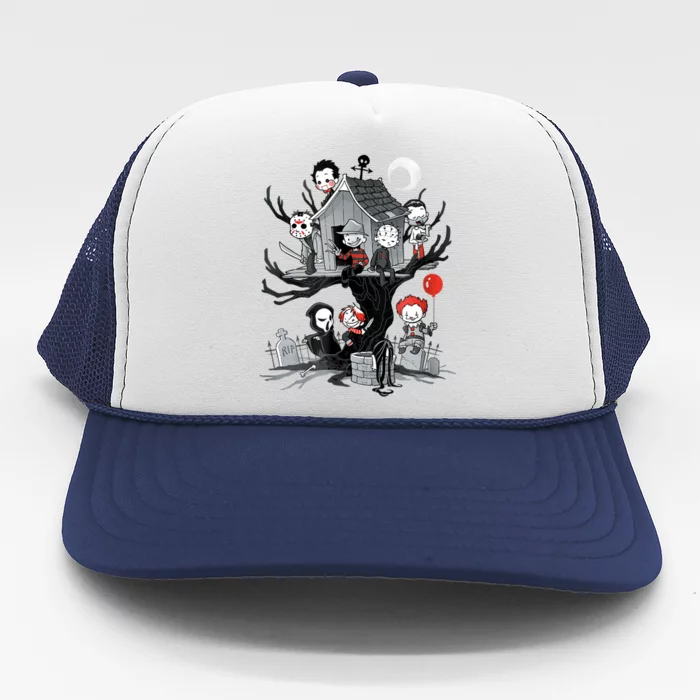 Horror Clubhouse Trucker Hat