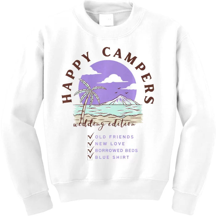 Happy Campers Kids Sweatshirt