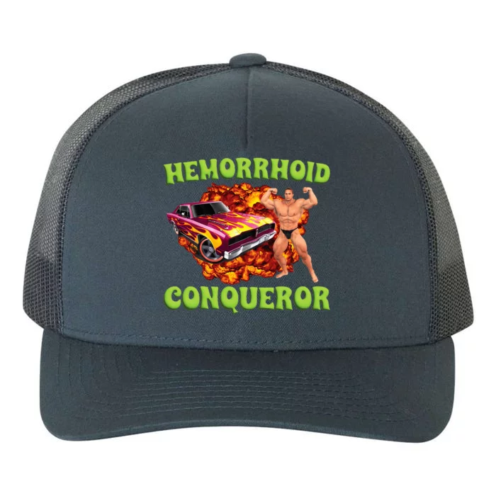 Hemorrhoid Conqueror Yupoong Adult 5-Panel Trucker Hat