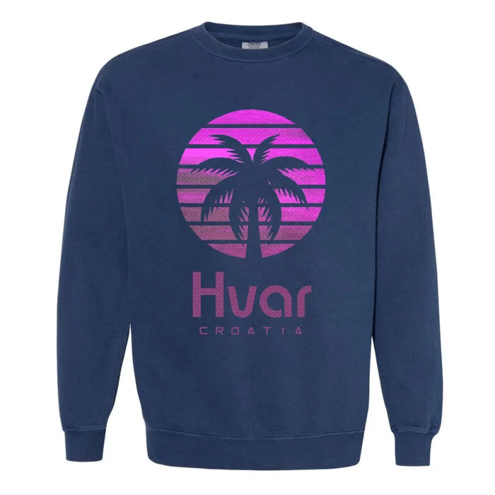 Hvar Croatia Garment-Dyed Sweatshirt