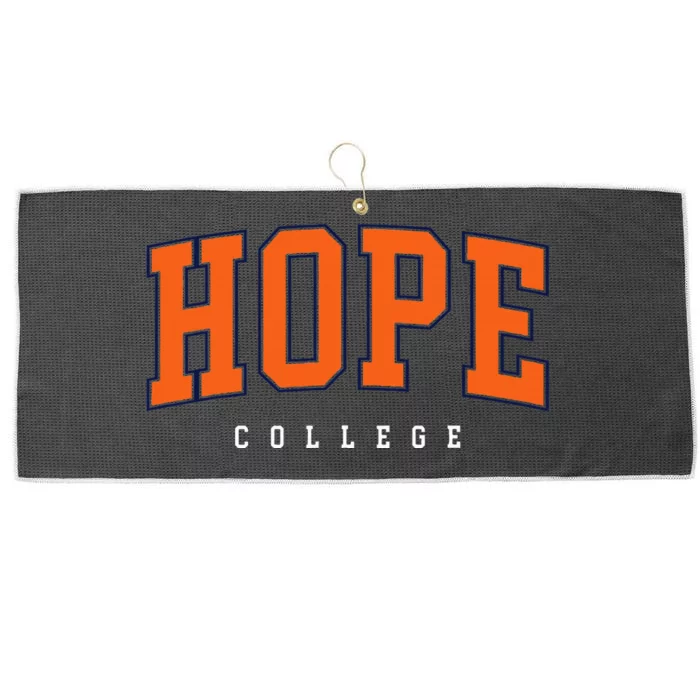 Hope College Large Microfiber Waffle Golf Towel