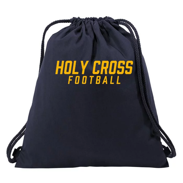 Holy Cross High School Football Team Drawstring Bag