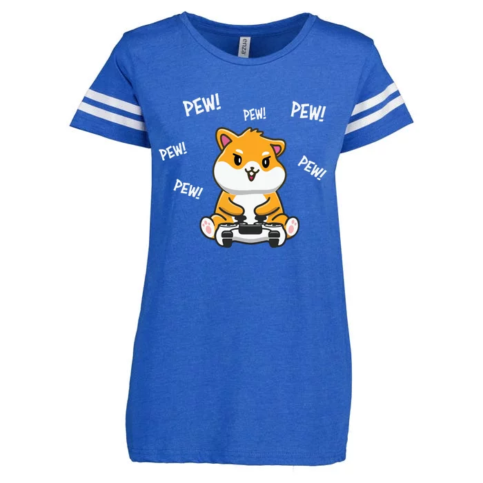 Hamster Cute Enza Ladies Jersey Football T-Shirt