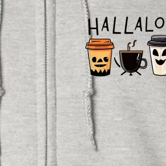 Halloween Coffee Full Zip Hoodie