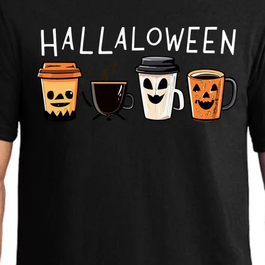 Halloween Coffee Pajama Set