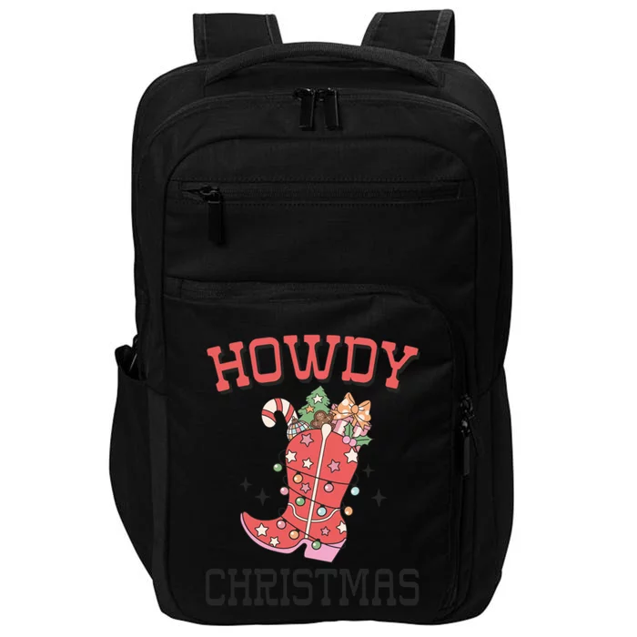 Howdy Christmas Holiday Party Gift Impact Tech Backpack