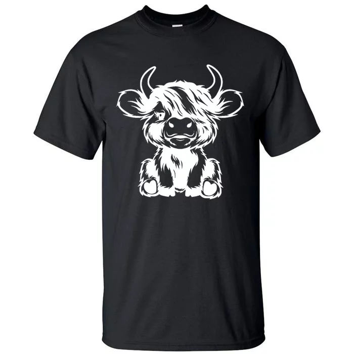 Highland Cow Tall T-Shirt