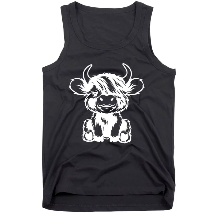 Highland Cow Tank Top