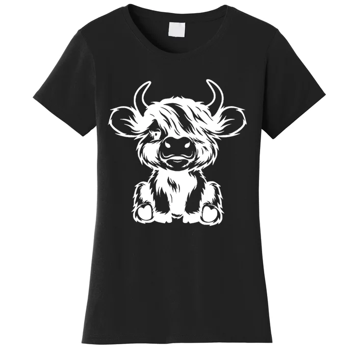 Highland Cow Women's T-Shirt