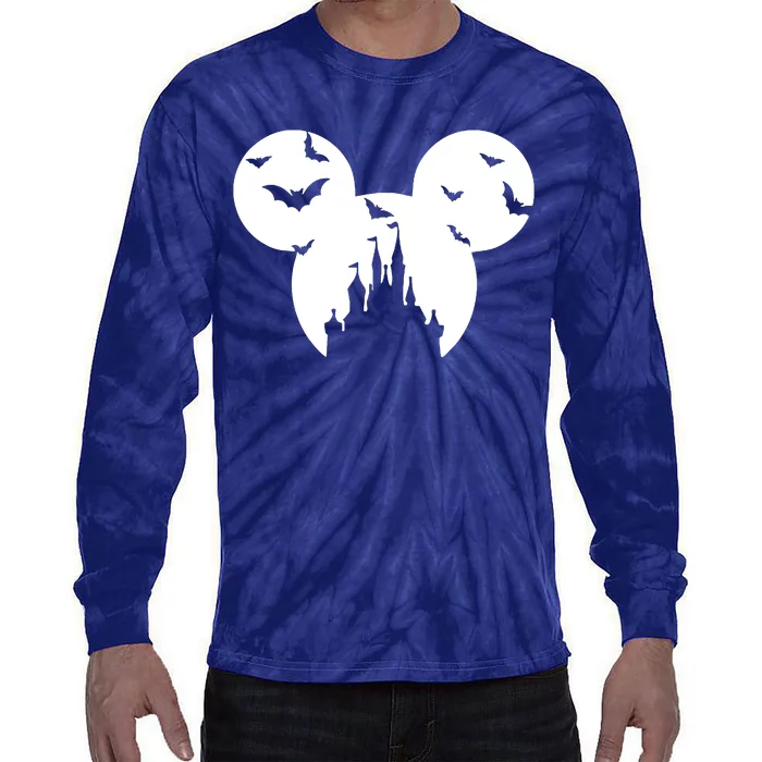 HALLOWEEN CASTLE Tie-Dye Long Sleeve Shirt