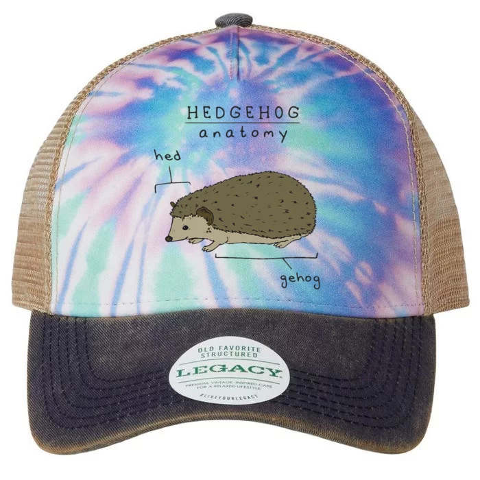 Hedgehog cute Hedgehogs Legacy Tie Dye Trucker Hat