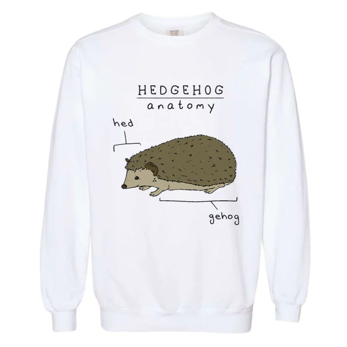 Hedgehog cute Hedgehogs Garment-Dyed Sweatshirt