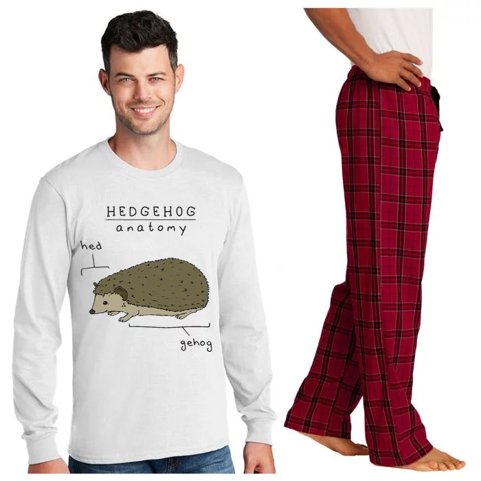 Hedgehog cute Hedgehogs Long Sleeve Pajama Set