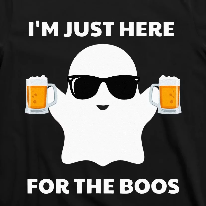 Halloween Costumes Im Just Here For The Boos Beer T-Shirt