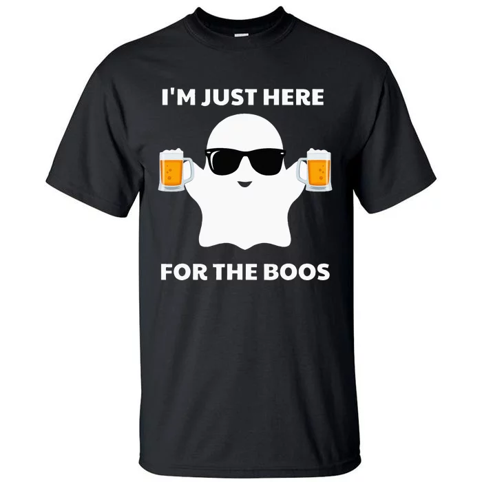 Halloween Costumes Im Just Here For The Boos Beer Tall T-Shirt