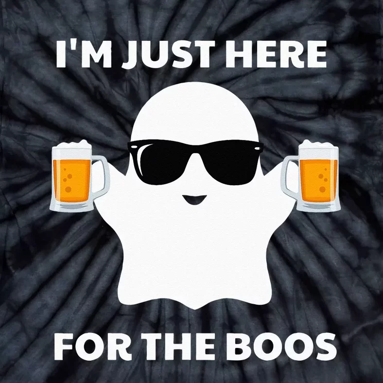 Halloween Costumes Im Just Here For The Boos Beer Tie-Dye T-Shirt