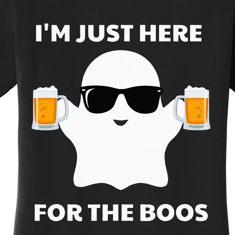 Halloween Costumes Im Just Here For The Boos Beer Women's T-Shirt