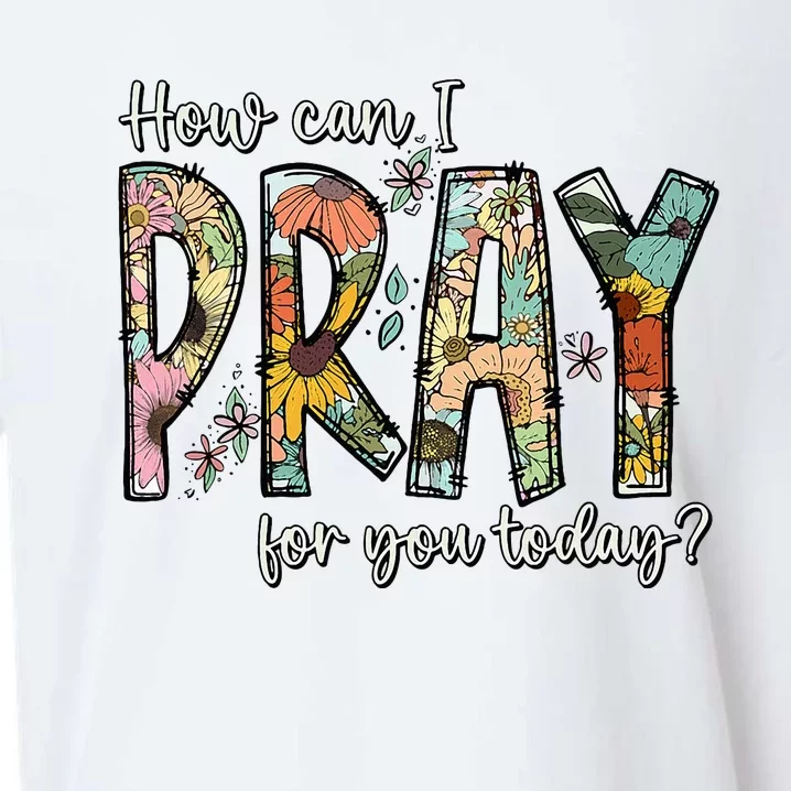 How Can I Pray For You Today Design Christian Sueded Cloud Jersey T-Shirt