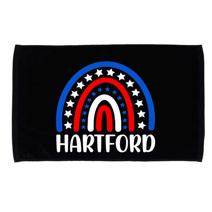 Hartford Connecticugift I Love Hartford Usa Gift Microfiber Hand Towel