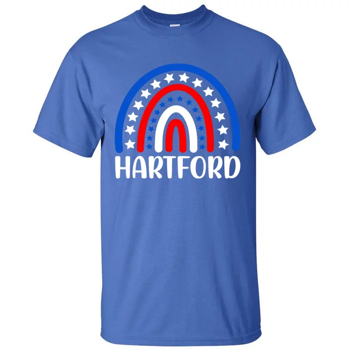 Hartford Connecticugift I Love Hartford Usa Gift Tall T-Shirt