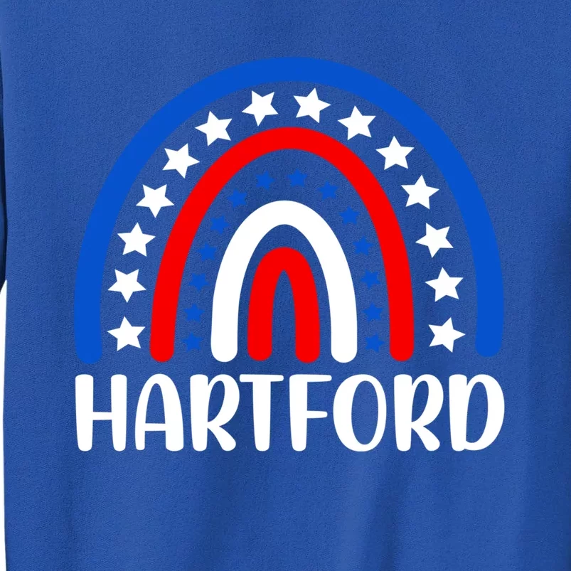 Hartford Connecticugift I Love Hartford Usa Gift Tall Sweatshirt