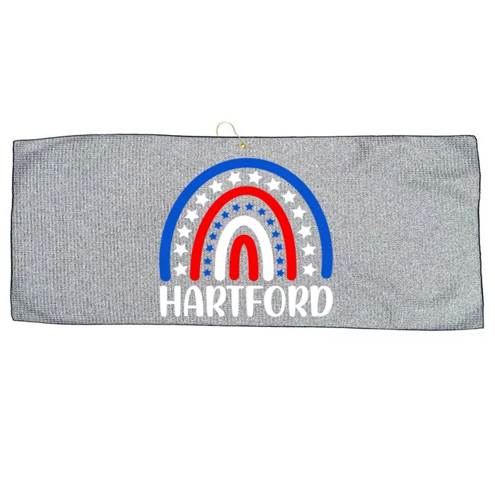 Hartford Connecticugift I Love Hartford Usa Gift Large Microfiber Waffle Golf Towel