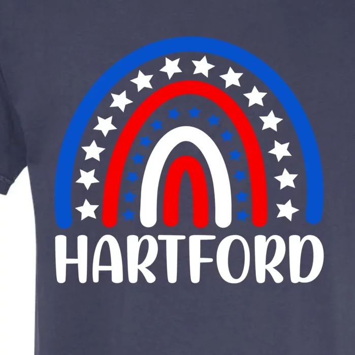 Hartford Connecticugift I Love Hartford Usa Gift Garment-Dyed Heavyweight T-Shirt