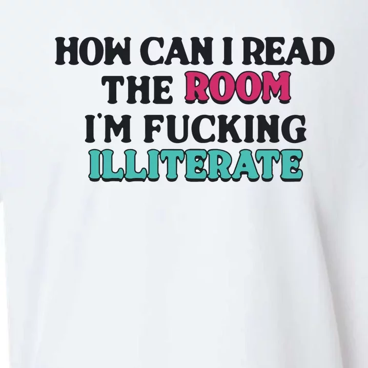 How Can I Read The Room I’M Fn Illiterate Sueded Cloud Jersey T-Shirt