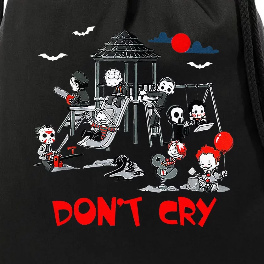 Horror Clubhouse In Park Halloween Costume Gift Drawstring Bag