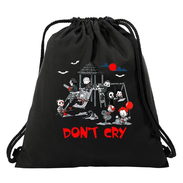 Horror Clubhouse In Park Halloween Costume Gift Drawstring Bag