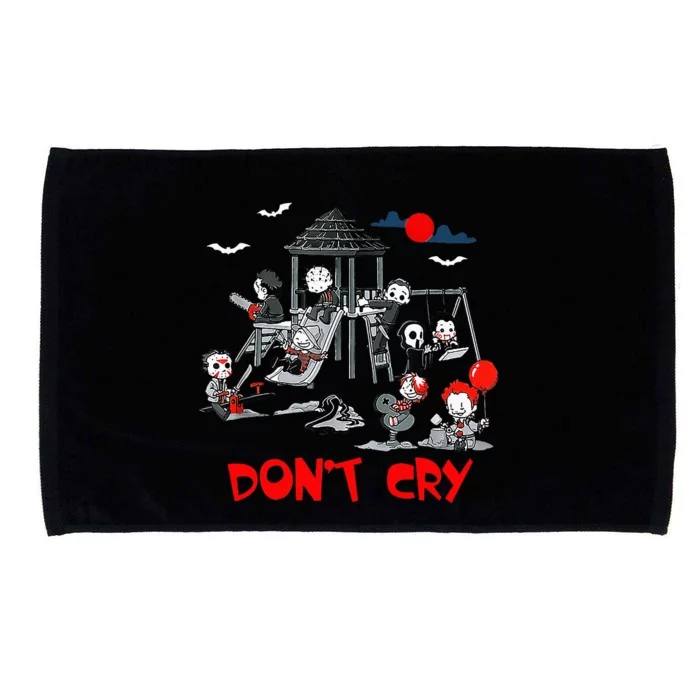 Horror Clubhouse In Park Halloween Costume Gift Microfiber Hand Towel