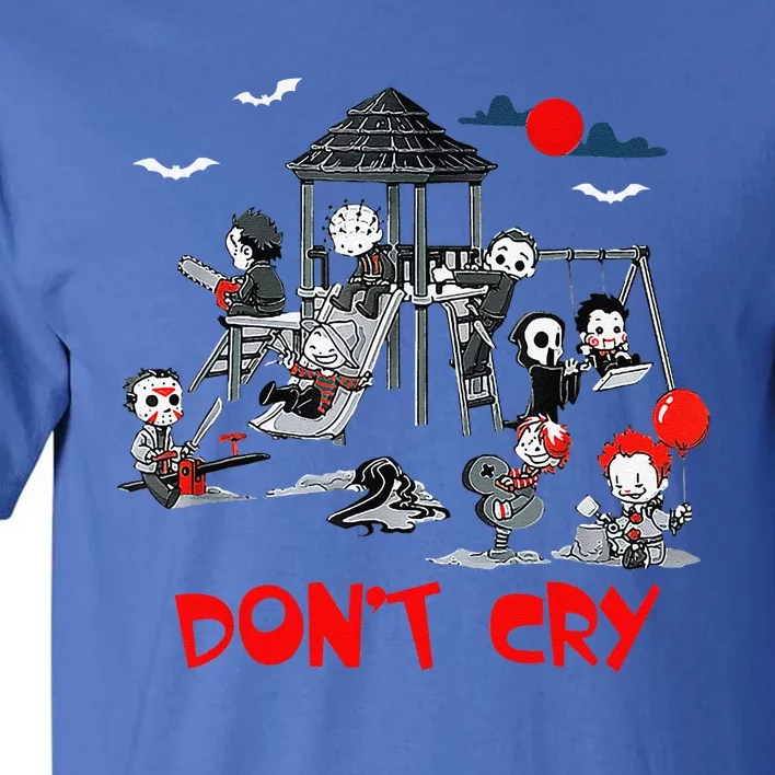 Horror Clubhouse In Park Halloween Costume Gift Tall T-Shirt