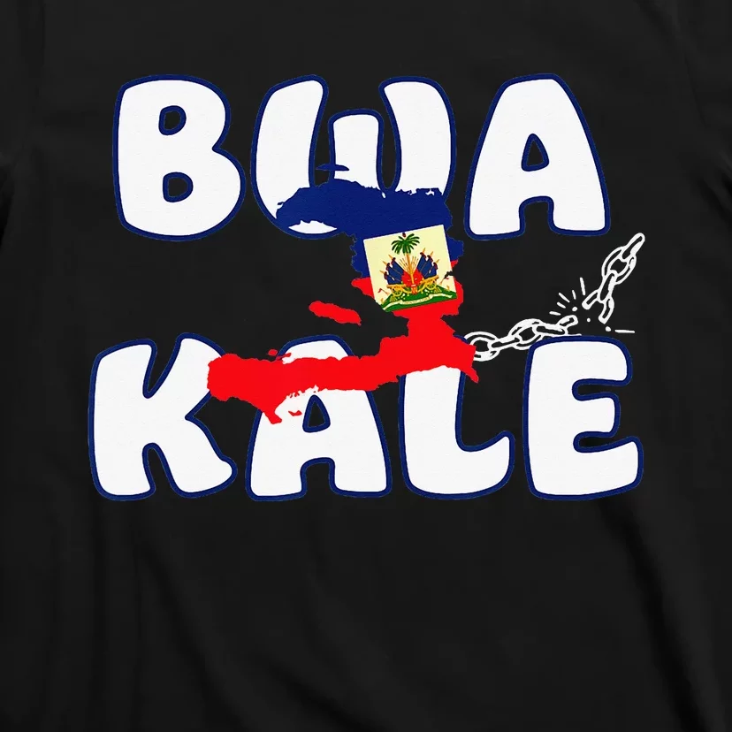 Haitian Creole Independence Patriotic Haiti 1804 Bwa Kale T-Shirt