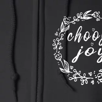 Houseof9lives Choose Joy Secretly Democrat Full Zip Hoodie