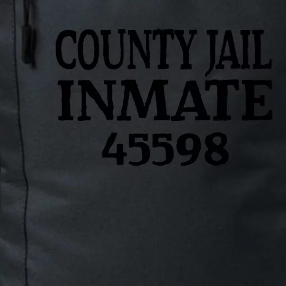 Halloween County Jail Inmate Prisoner Funny Costume Party Daily Commute Backpack