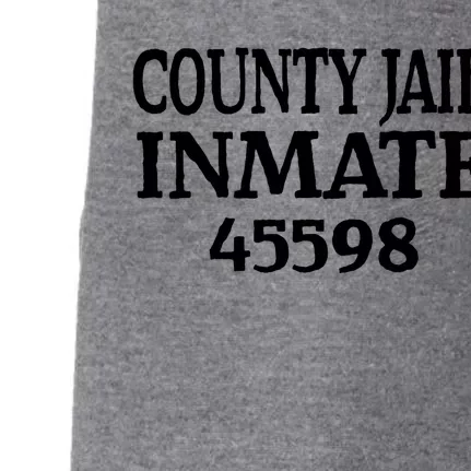 Halloween County Jail Inmate Prisoner Funny Costume Party Doggie 3-End Fleece Hoodie