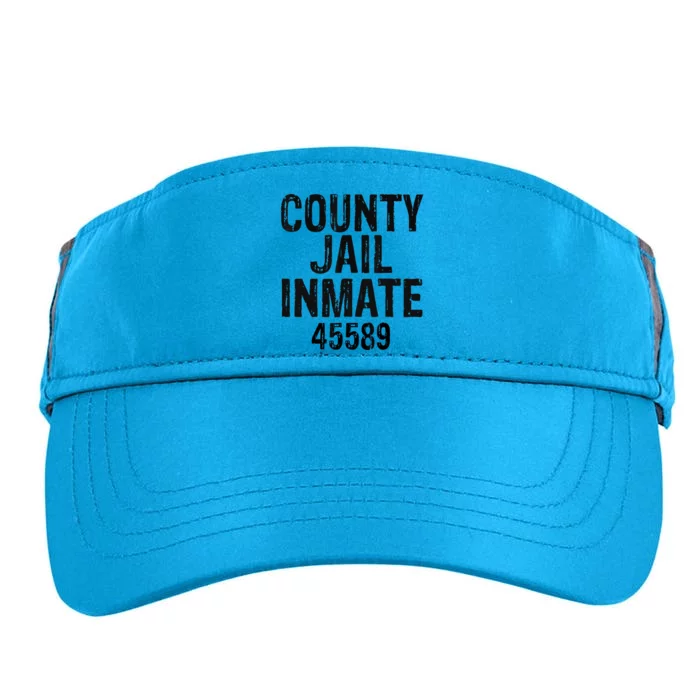 Halloween County Jail Inmate Costume Adult Drive Performance Visor