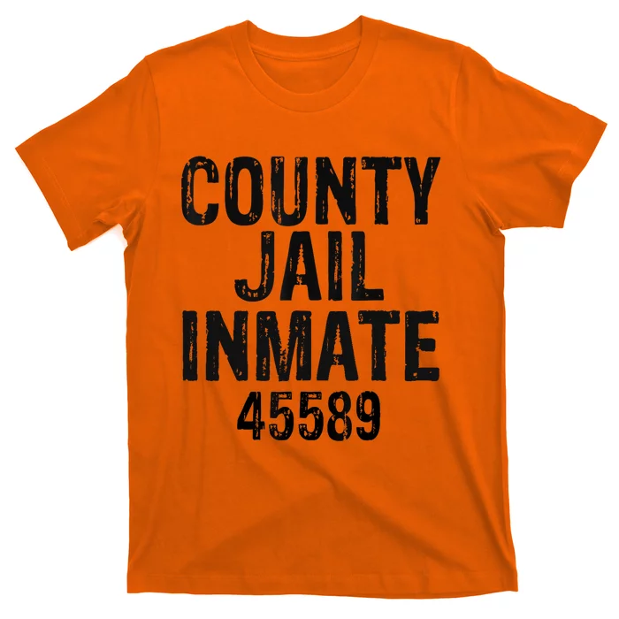 Halloween County Jail Inmate Costume T-Shirt