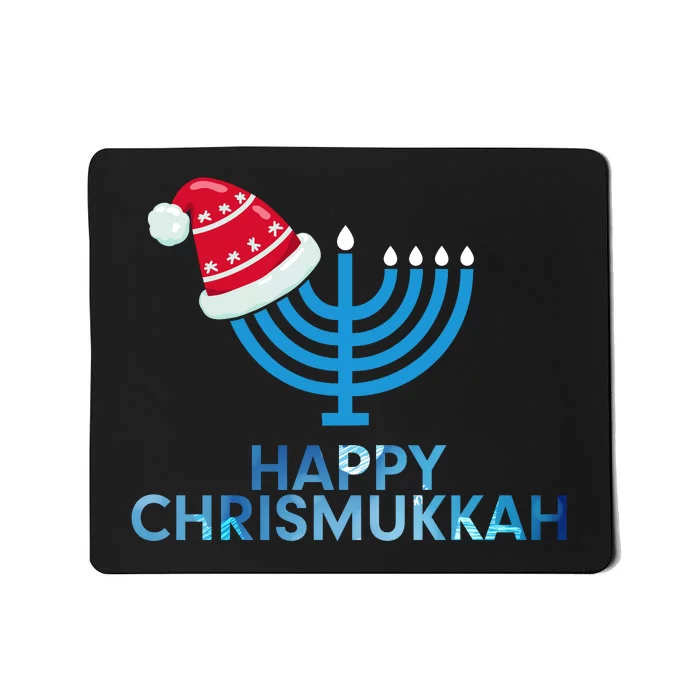 Happy Christmukkah Jewish Christmas Hanukkah Chanukah Mousepad