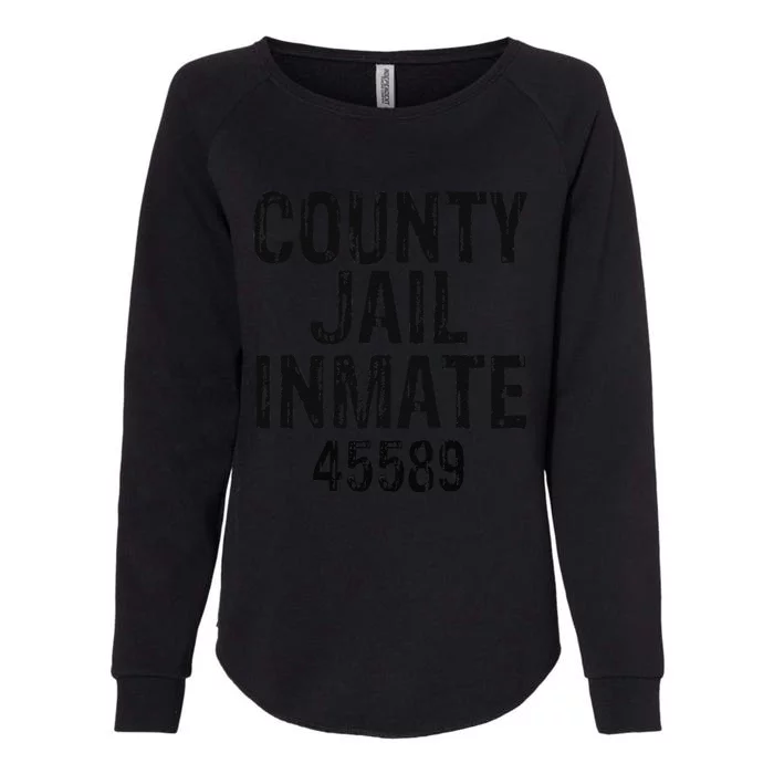 Halloween County Jail Inmate Costume Womens California Wash Sweatshirt