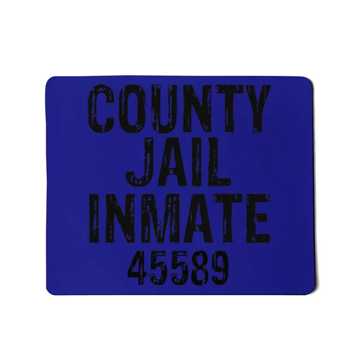 Halloween County Jail Inmate Costume Mousepad