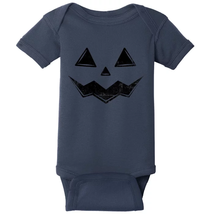 Halloween Costume Jack O Lantern Pumpkin Face Funny Halloween Gift Baby Bodysuit