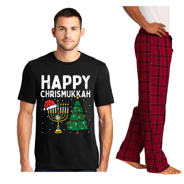 Happy Christmukkah Jewish Jew Christmas Hanukkah Chanukah Pajama Set