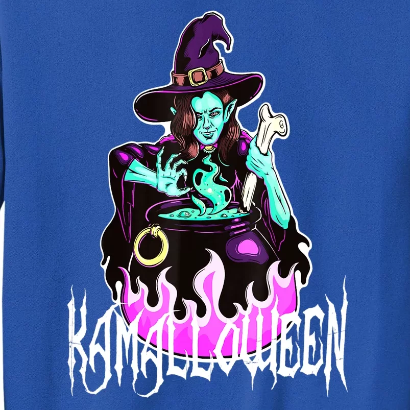 Halloween Costume Kamalloween Funny Witch Kamala Harris Gift Tall Sweatshirt