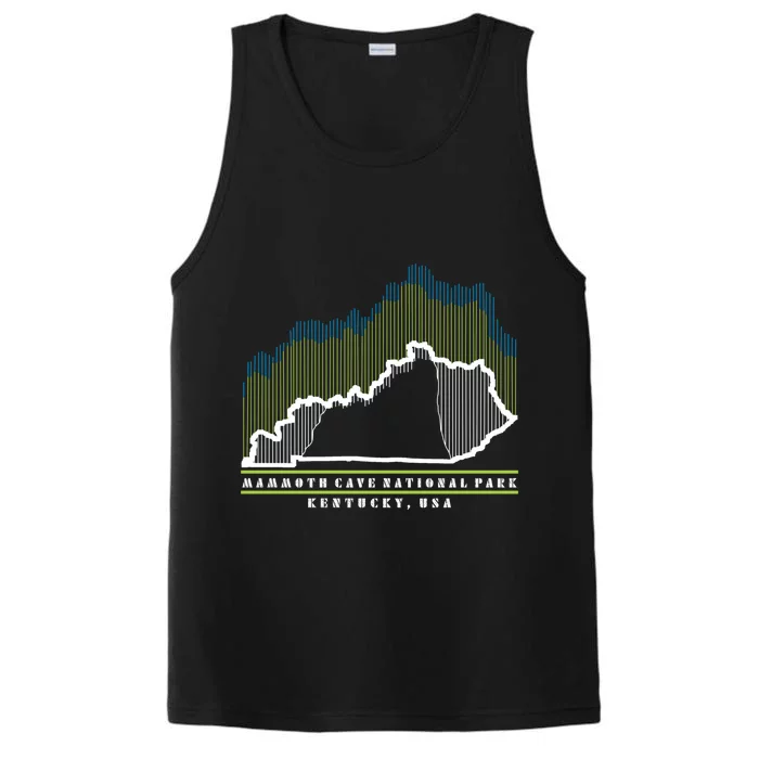 Hiking Camping Kayaking Fishing Nature Lover Family Souvenir Great Gift Performance Tank