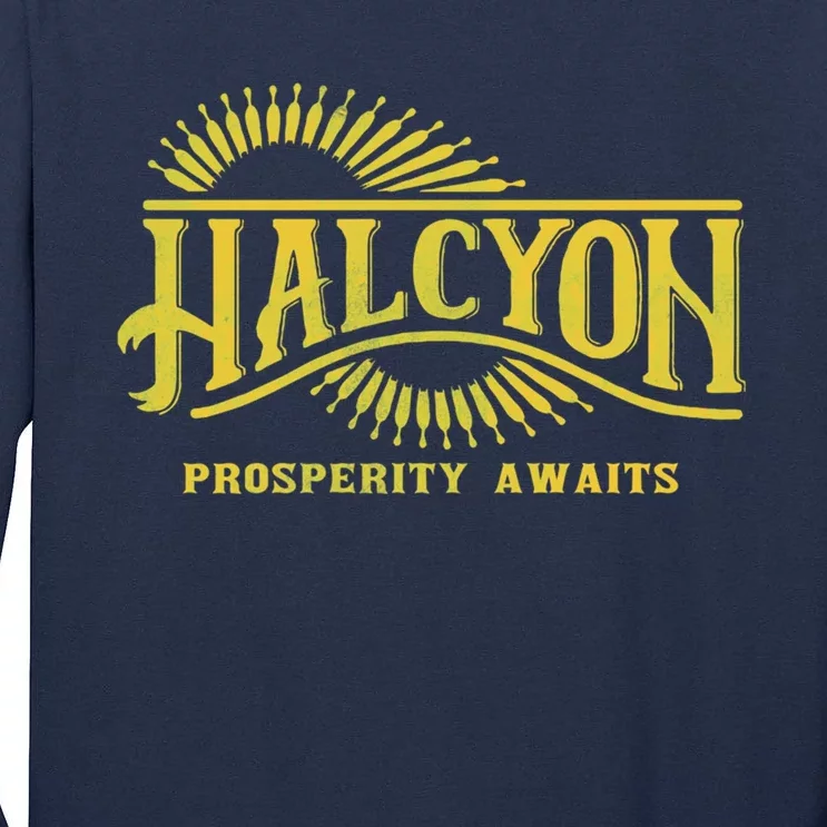 Halcyon Colony Logo The Outer Worlds Logo Tall Long Sleeve T-Shirt