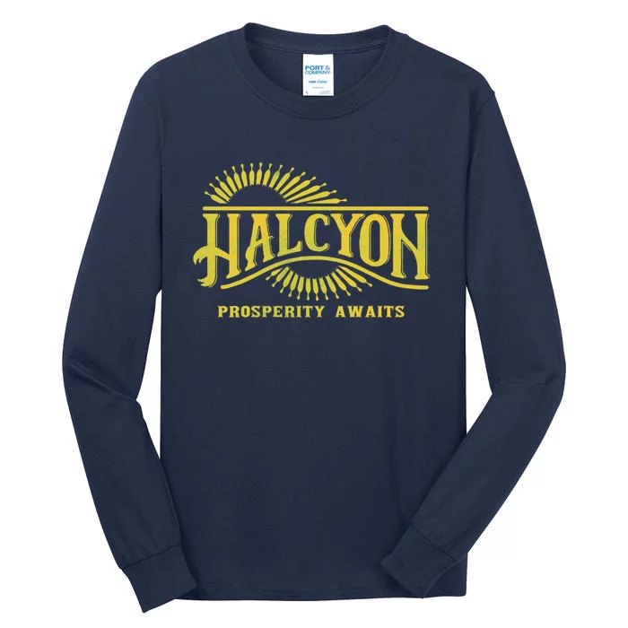 Halcyon Colony Logo The Outer Worlds Logo Tall Long Sleeve T-Shirt