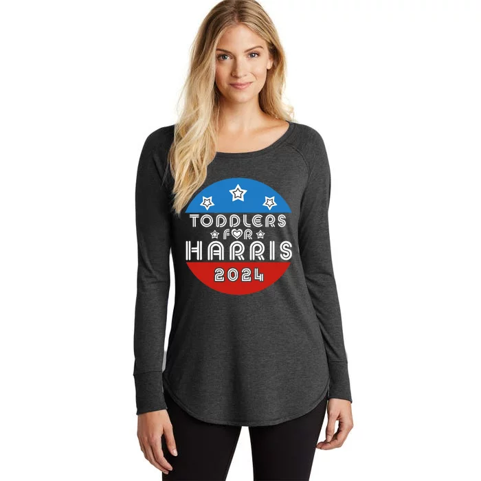 Harris Cute Love Kamala Harris Women's Perfect Tri Tunic Long Sleeve Shirt