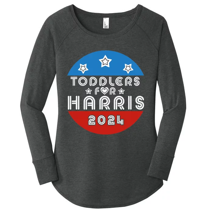 Harris Cute Love Kamala Harris Women's Perfect Tri Tunic Long Sleeve Shirt